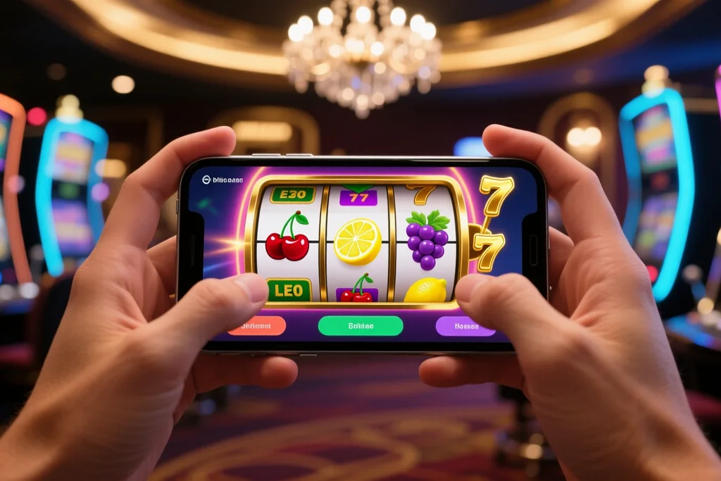 Casinò e slot machine tramite l'app 1win