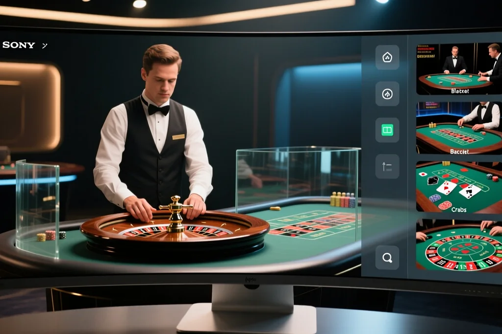 Casinò live con croupier in diretta